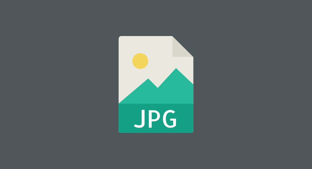 Choose JPEG format over PNG for smaller image file sizes
